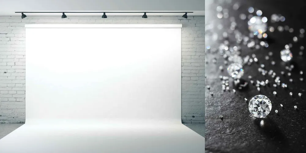 Studiohintergrund und strukturierte Oberfläche